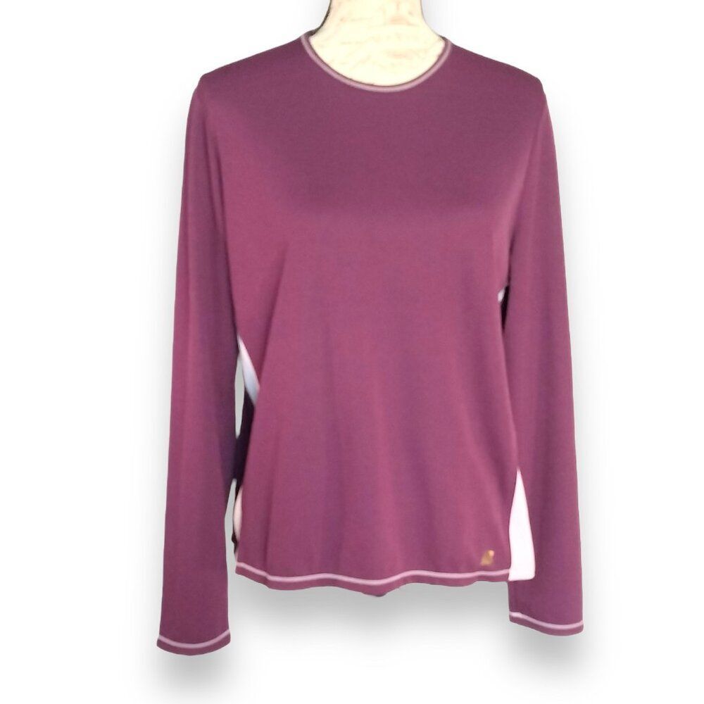 New Balance Plum with Lavender Ladies X-LARGE Athleisure Long Sleeve Shirt